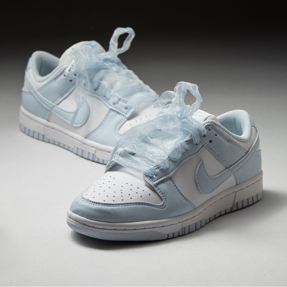 NWT Nike Dunk Low Next Nature Blue Tint size 8.5 - Picture 2 of 16